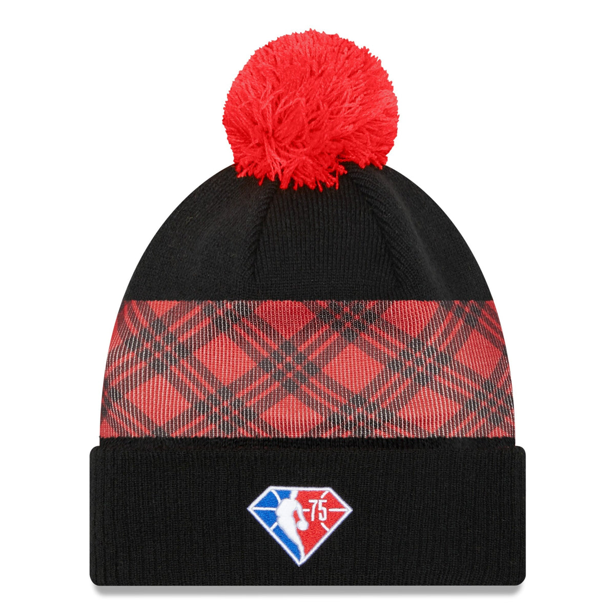 Portland Trail Blazers '21 NBA City Edition New Era Black Cuffed Knit Hat