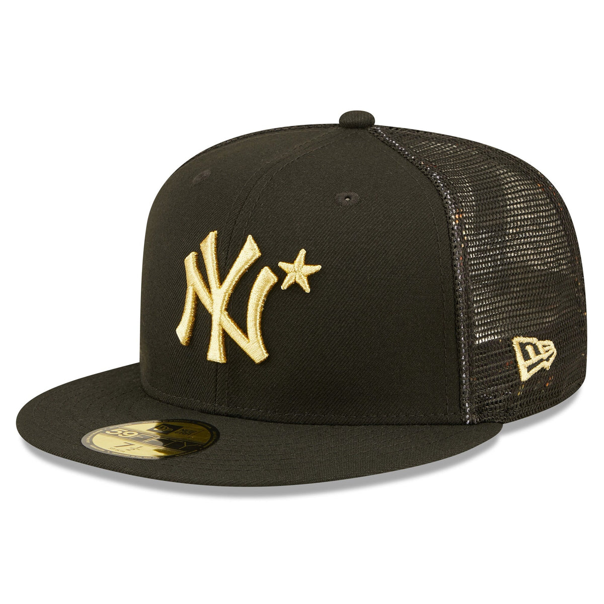 Men's New York Yankees New Era Black 2022 MLB All-Star Game On-Field 59FIFTY Fitted Hat