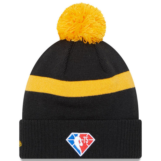 Utah Jazz '21 NBA City Edition New Era Black Cuffed Knit Hat