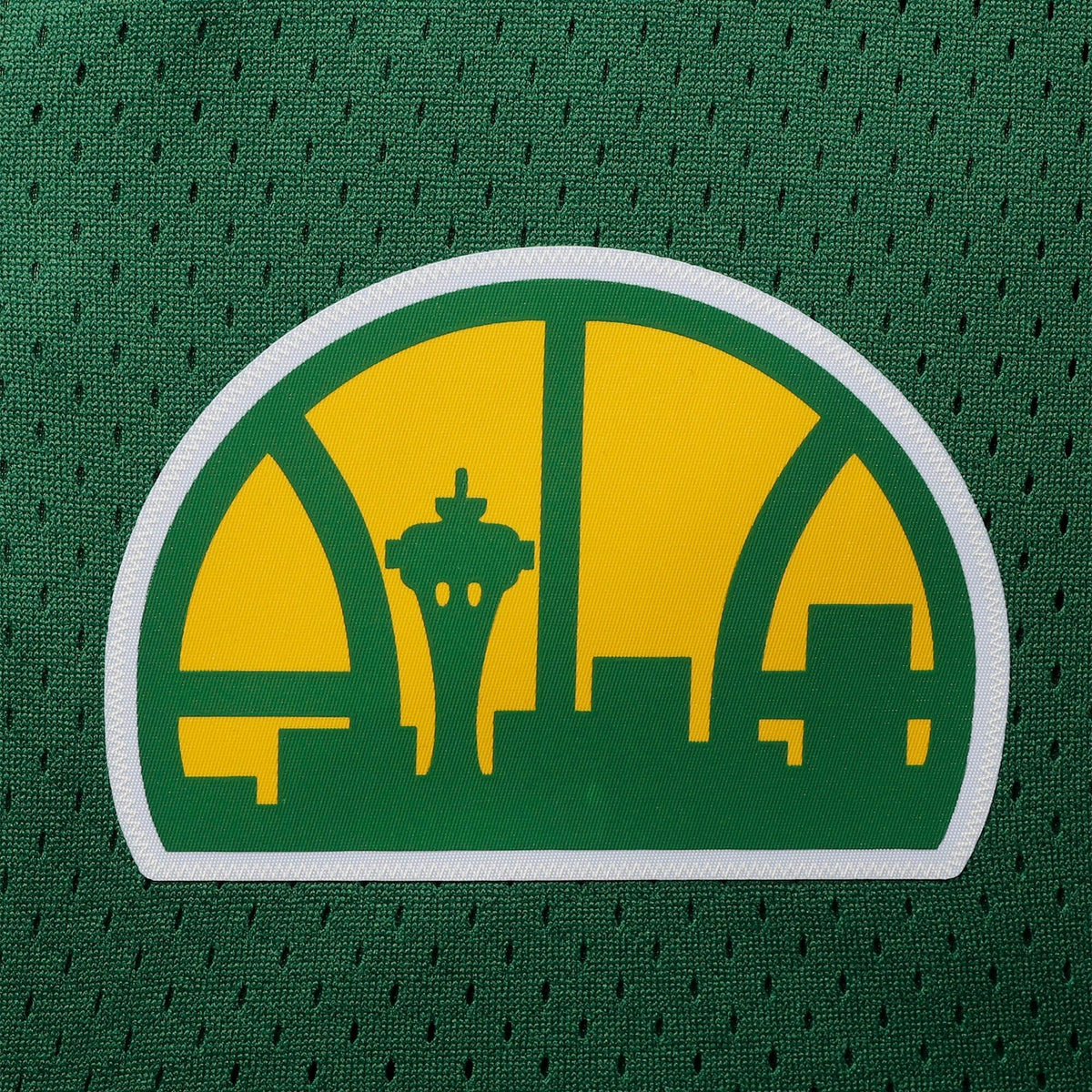 Seattle Supersonics Mitchell & Ness Hardwood Classics Logo Swingman Shorts - Green