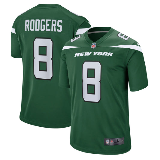Youth Aaron Rodgers New York Jets Nike Green Game Replica Jersey