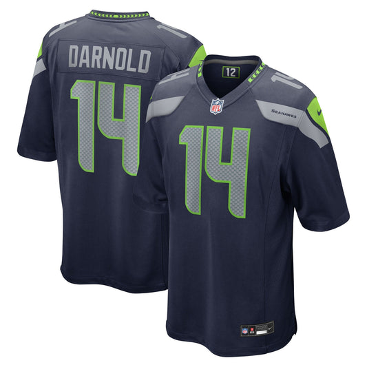 Youth Sam Darnold Seattle Seahawks Nike Navy Game Jersey